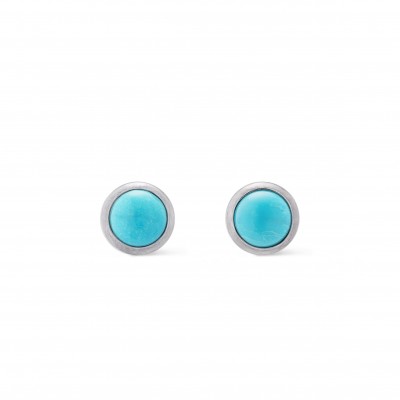 LOUIS VUITTON TURQUOISE RODEO EARRINGS M02053
